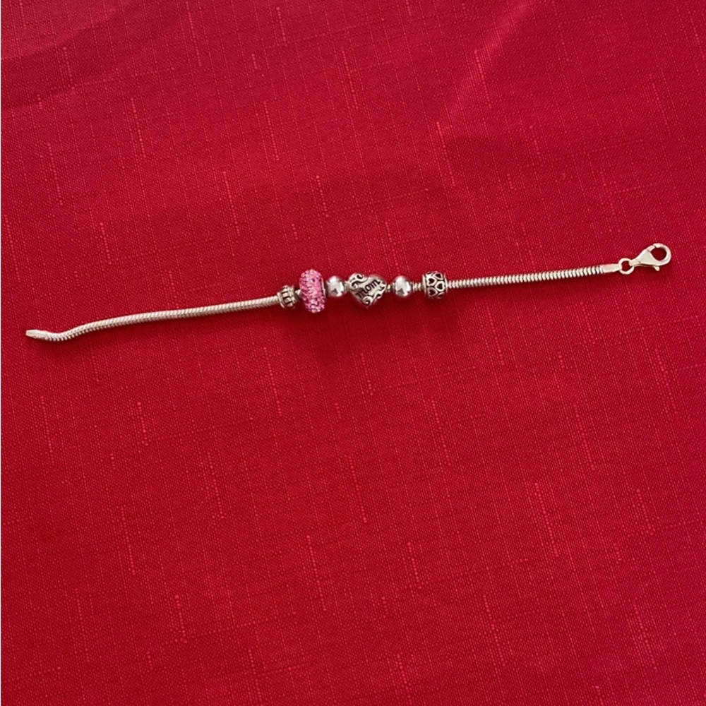 Women’s Sterling Silver 925 Stamped Bracelet